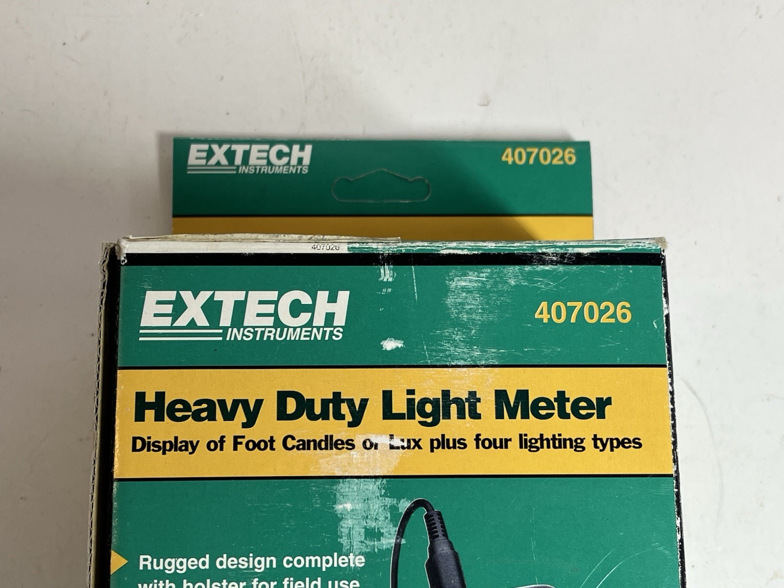 Extech 407026 Foot Candle/Lux Heavy Duty Light Meter