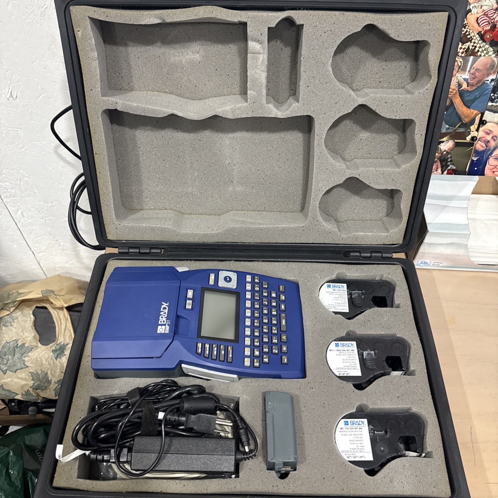 Brady BMP 51 Label Thermal Printer. Tested And Working.