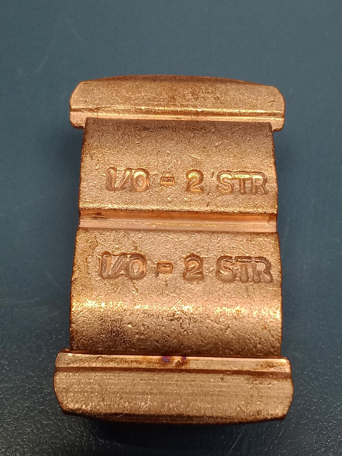 Lot of 5 ABB Blackburn – CF1010-1 Copper Compression Tap Connector1/0-2 AWG