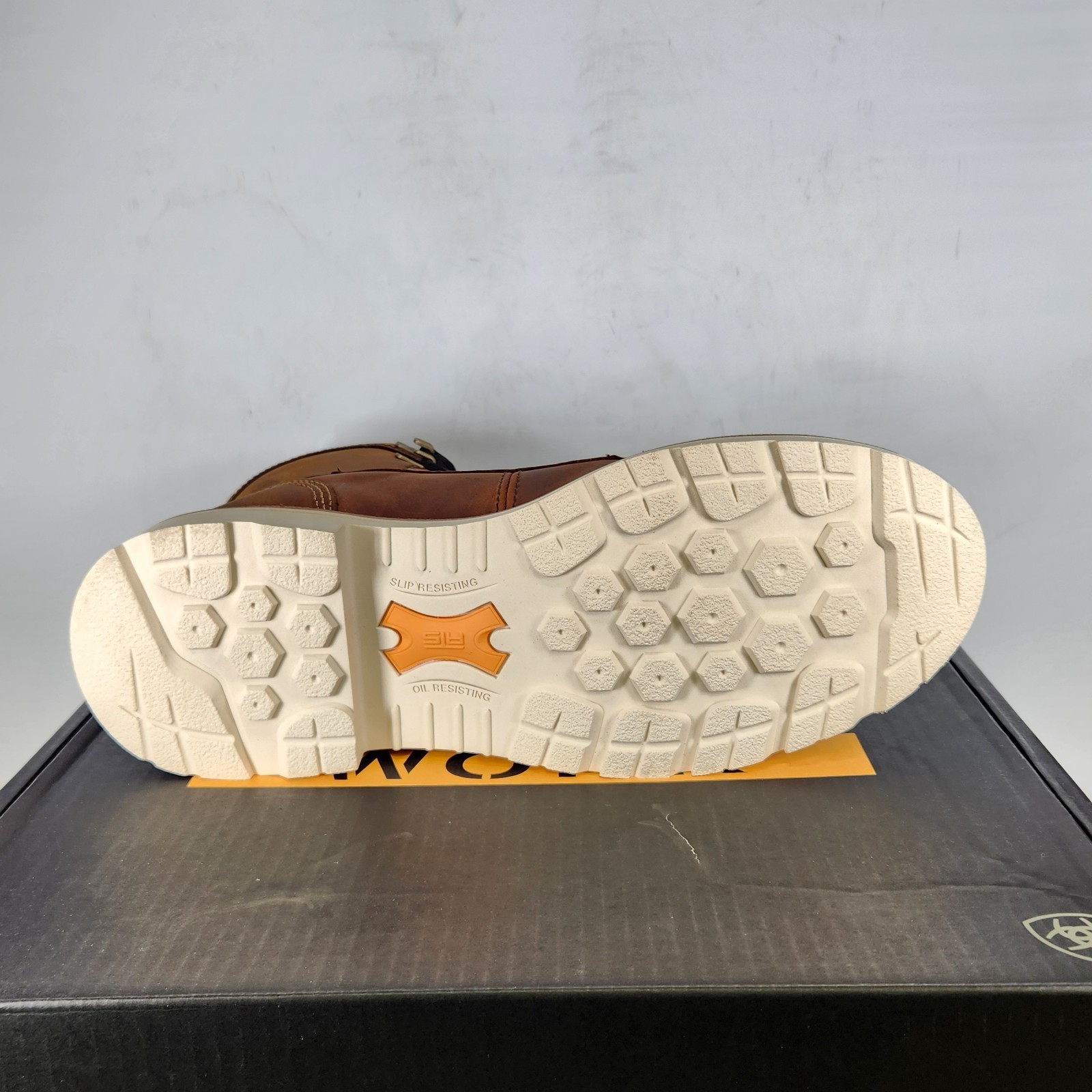9 MEN – Ariat Rebar Lift 6″ H2O – COMP TOE / WP/ EH – Brown LEATHER- 10046876