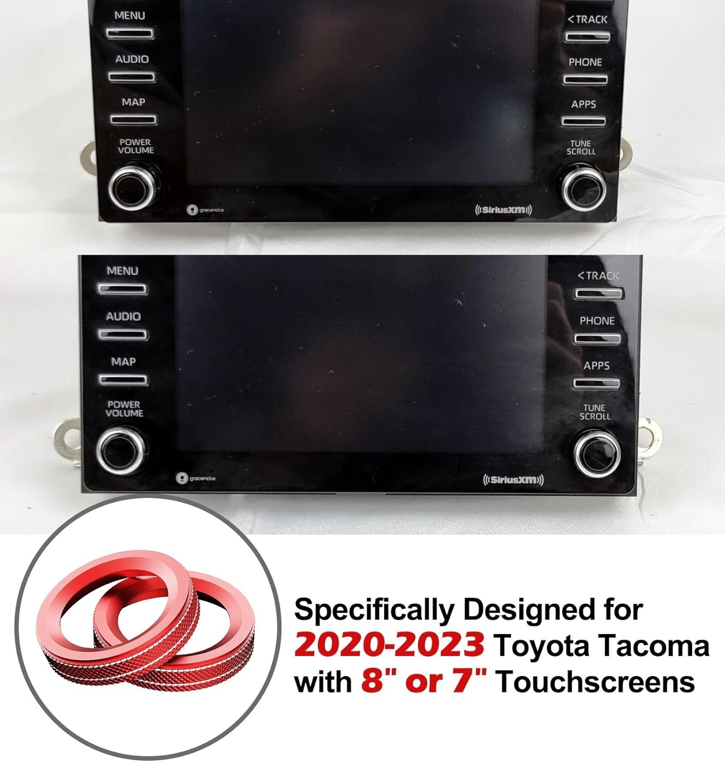 Interior Accessories for Toyota Tacoma 2023 2022 2021 2020 with 8″ or 7″ …..