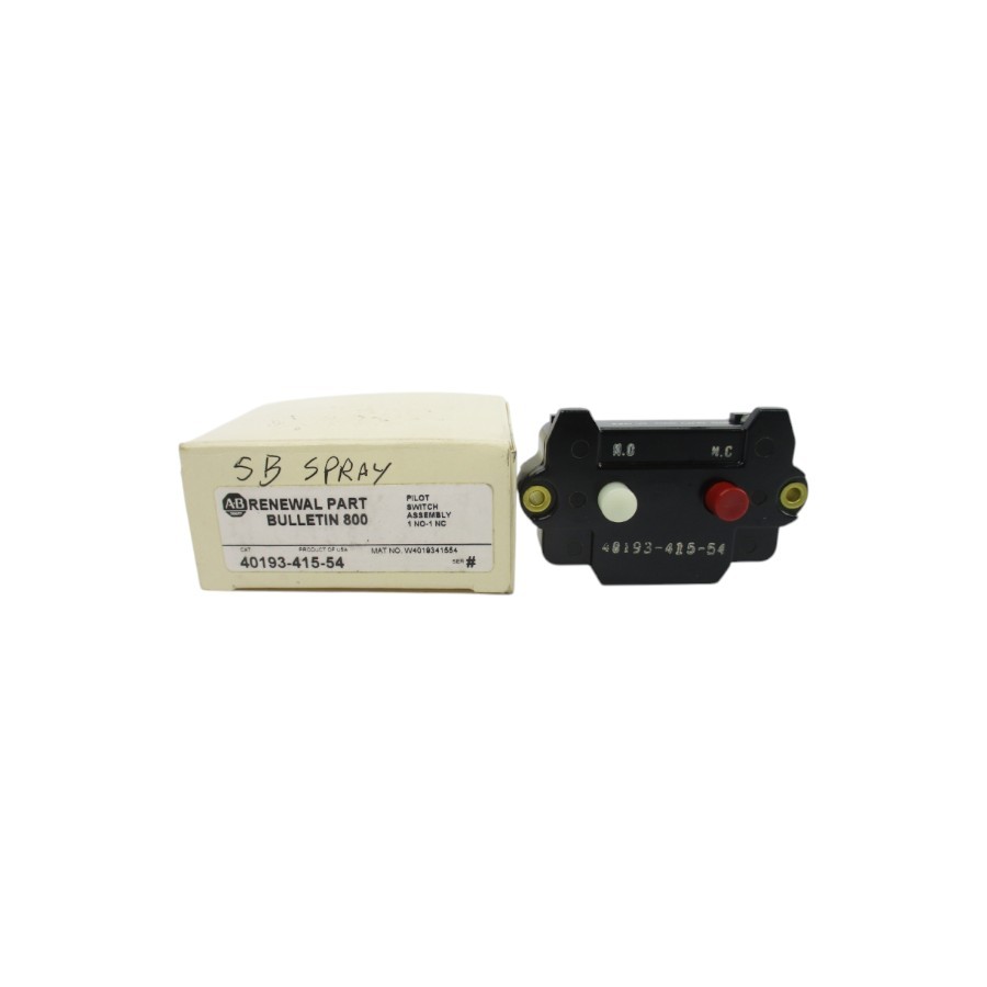 INDUSTRIAL SPARE PART 40193-415-54 SER. # (WH) NSMP