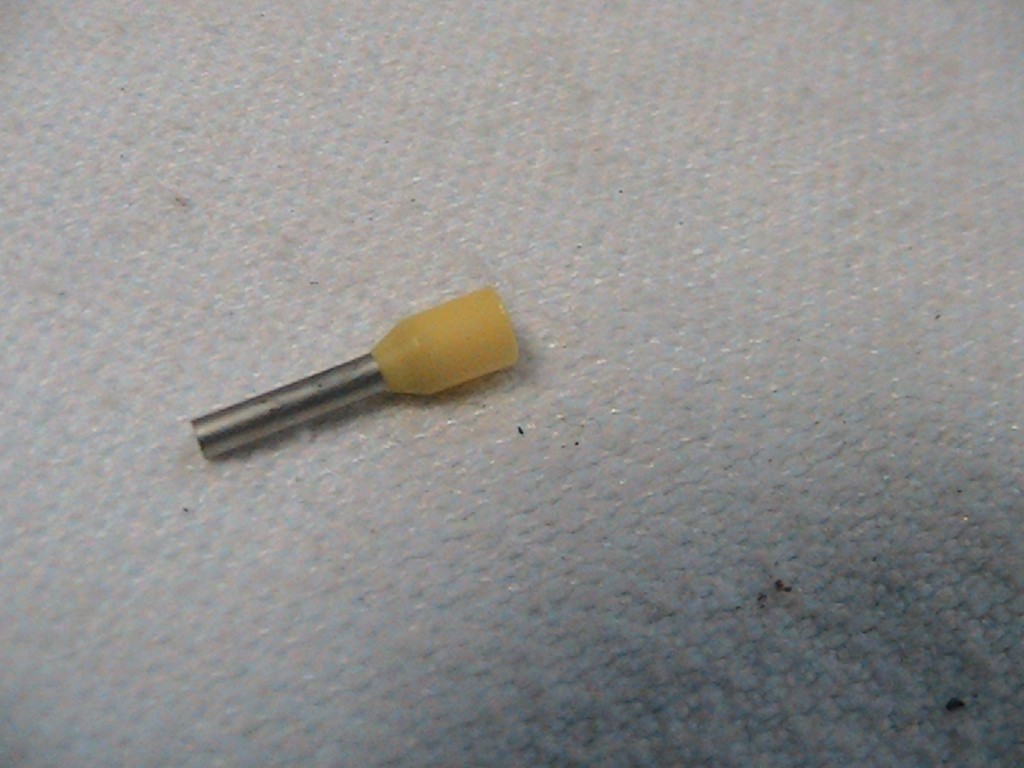 389 WEIDMULLER INSUALTED WIRE END FERRULE 046300 H1,0/14GELB