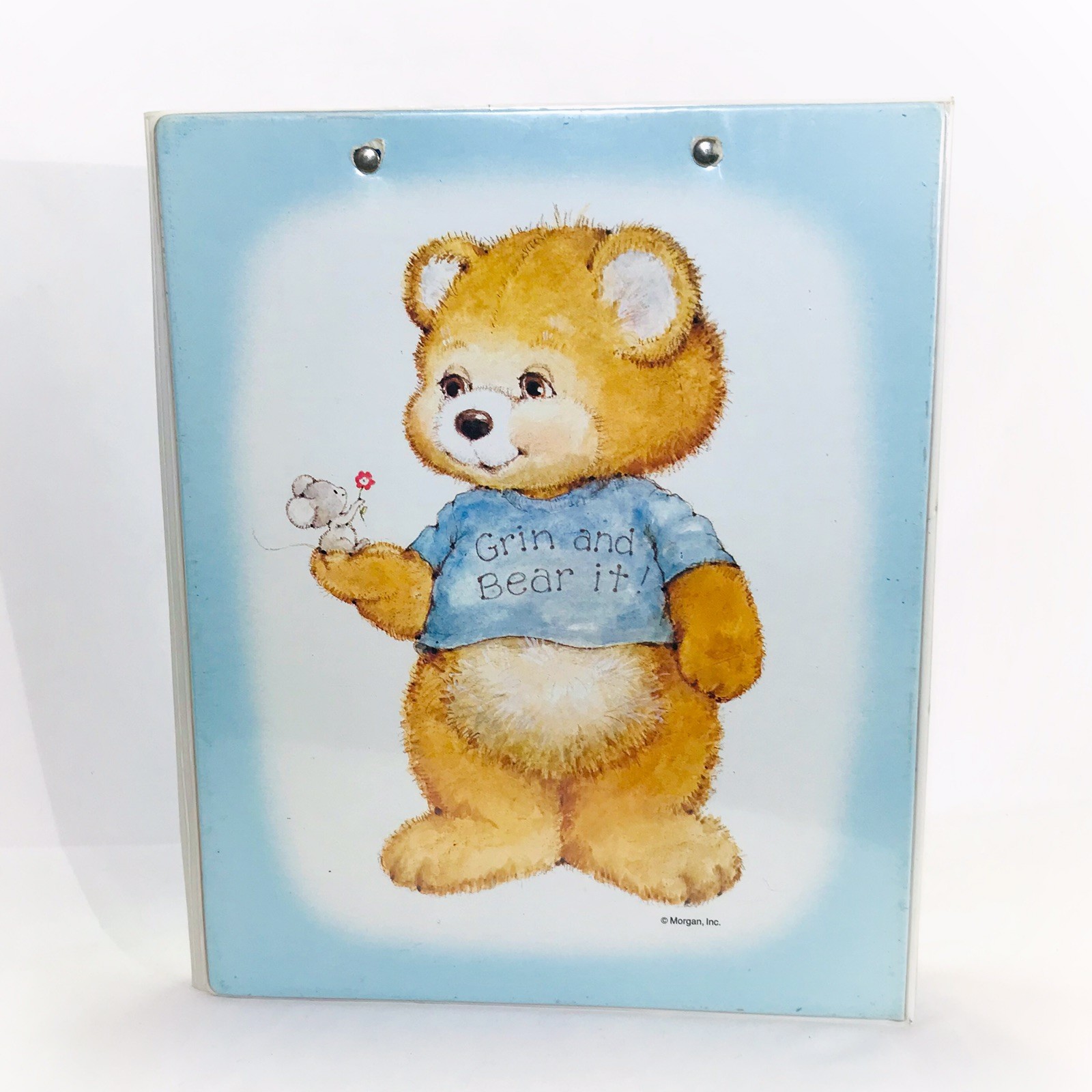 Vintage Mead Data Center Grin and Bear It 80s