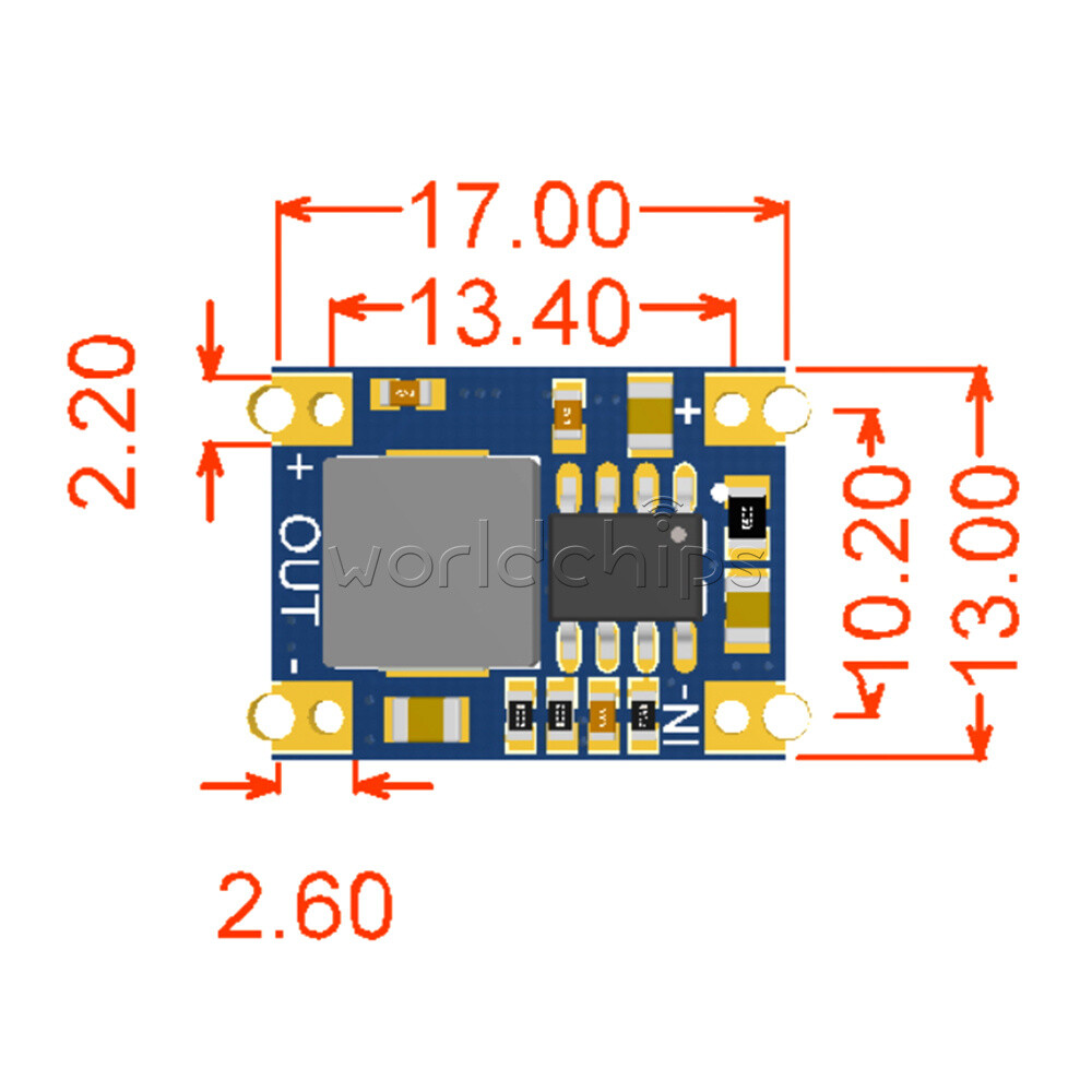 DC-DC 6V-30V to 5V/9V/12V Step-down Power Supply Module Mini Buck Module 3A