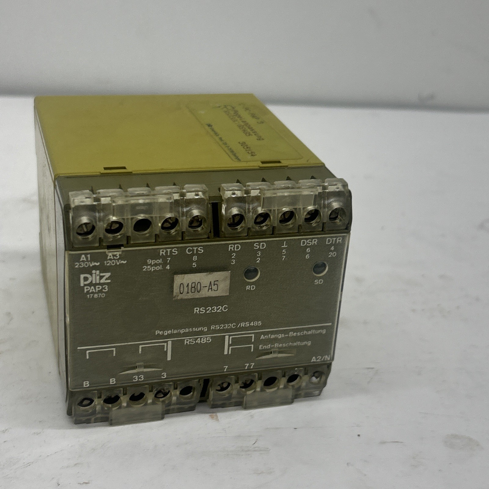Pilz Pap3 17870 C-pc-pap 3 Safety Relay