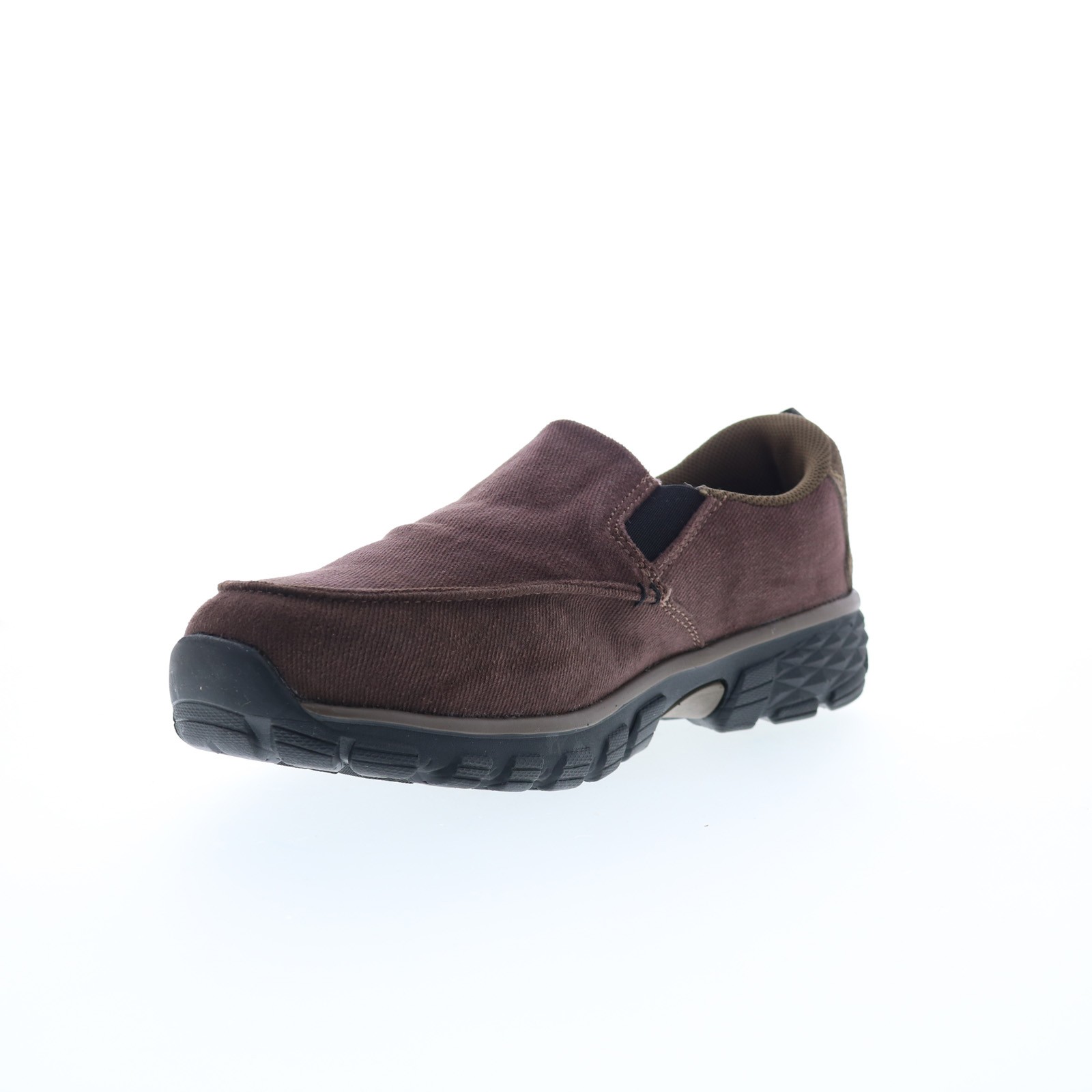 Nautilus Breeze Slip-On Alloy Toe Electrical Hazard Mens Brown Athletic Shoes