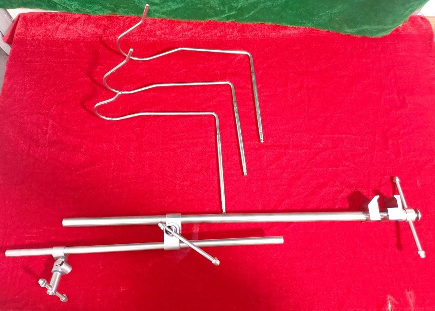 Laparoscopic Nathanson Liver Retractor Rigid with Hook Reusable Instruments