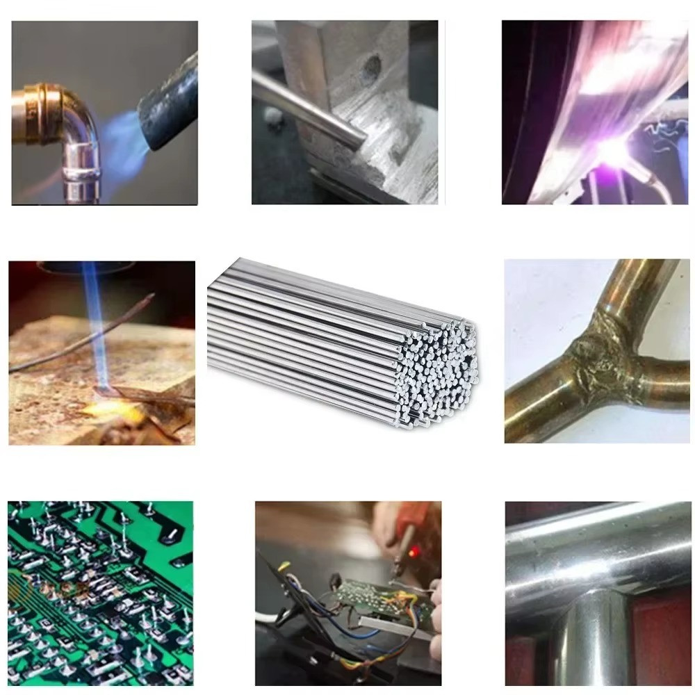 20-Pack Low Temperature Aluminum Welding Rods – Easy Melt No-Flux Solder Sticks