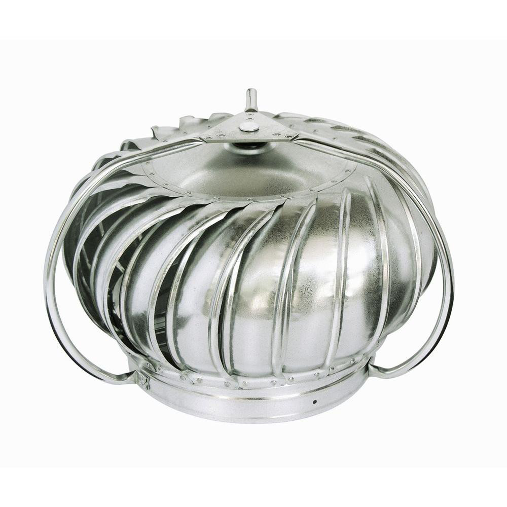 12 in. Wind Turbine Head Attic Exhaust Vent Roof Rotary Ventilator