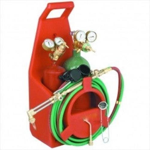 Mini Oxygen Acetylene Gas Welding Cutting Welder Outfit Set with Tanks Kit