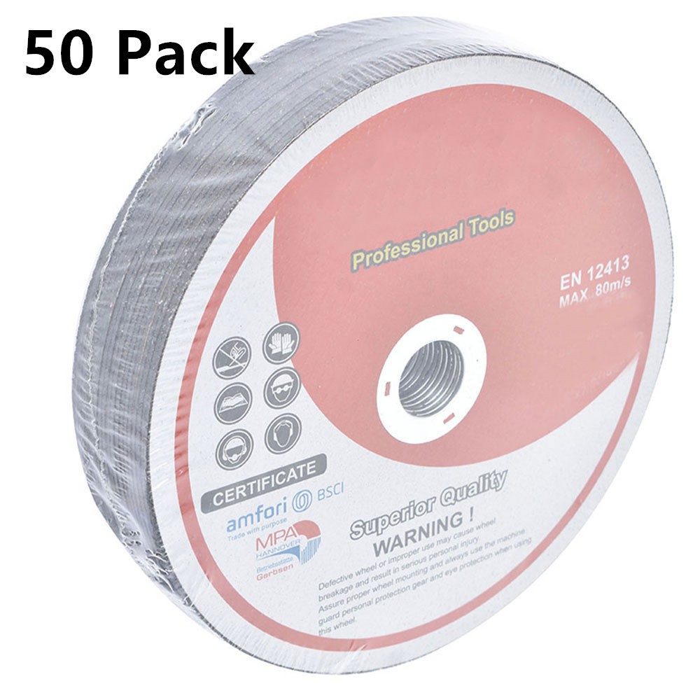 4 Inch Cut off Wheel – Metal & Stainless Steel Thin Cutting Discs 50 Pieces
