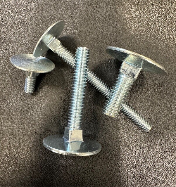Elevator Bolts – Select Diameter and Length. Zinc Plated (Fast Free Shipping)