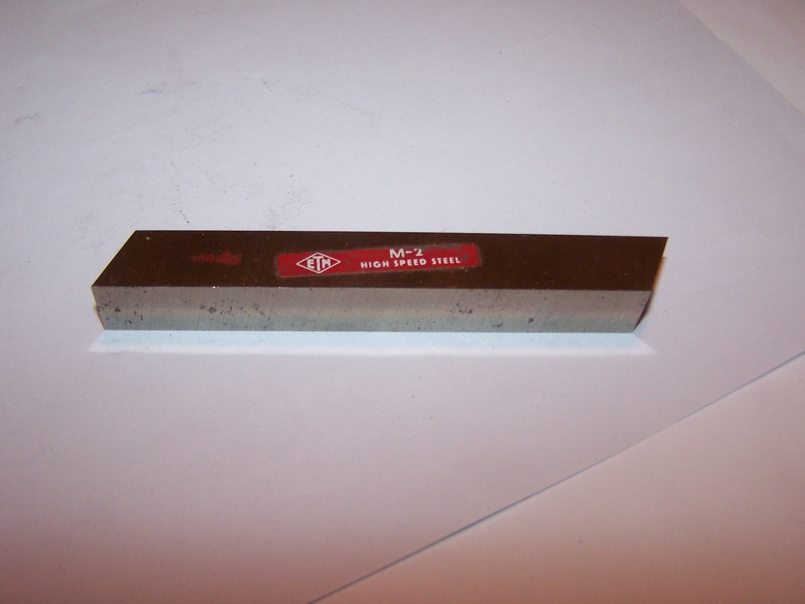 ETM Lathe Cutter Tool Bit, M-2, NOS, 1/2″x 1/2″x 4″, Made In Israel, #77
