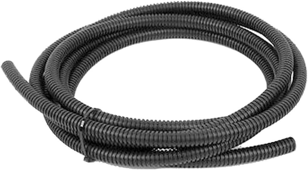 ESUPPORT 3/8 Inch 20 Feet Split Loom Wire Flexible Tubing Conduit Hose Black