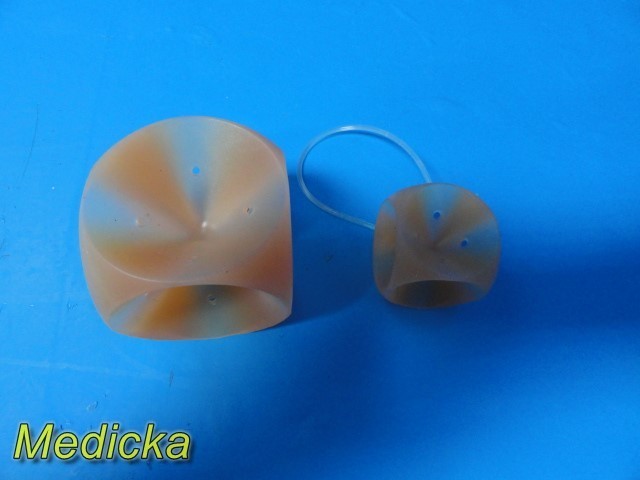 Lot of 2 Bioteque Silicone Cube Pessary CU45D #5 & CU75D #9 | With Drain ~ 38825