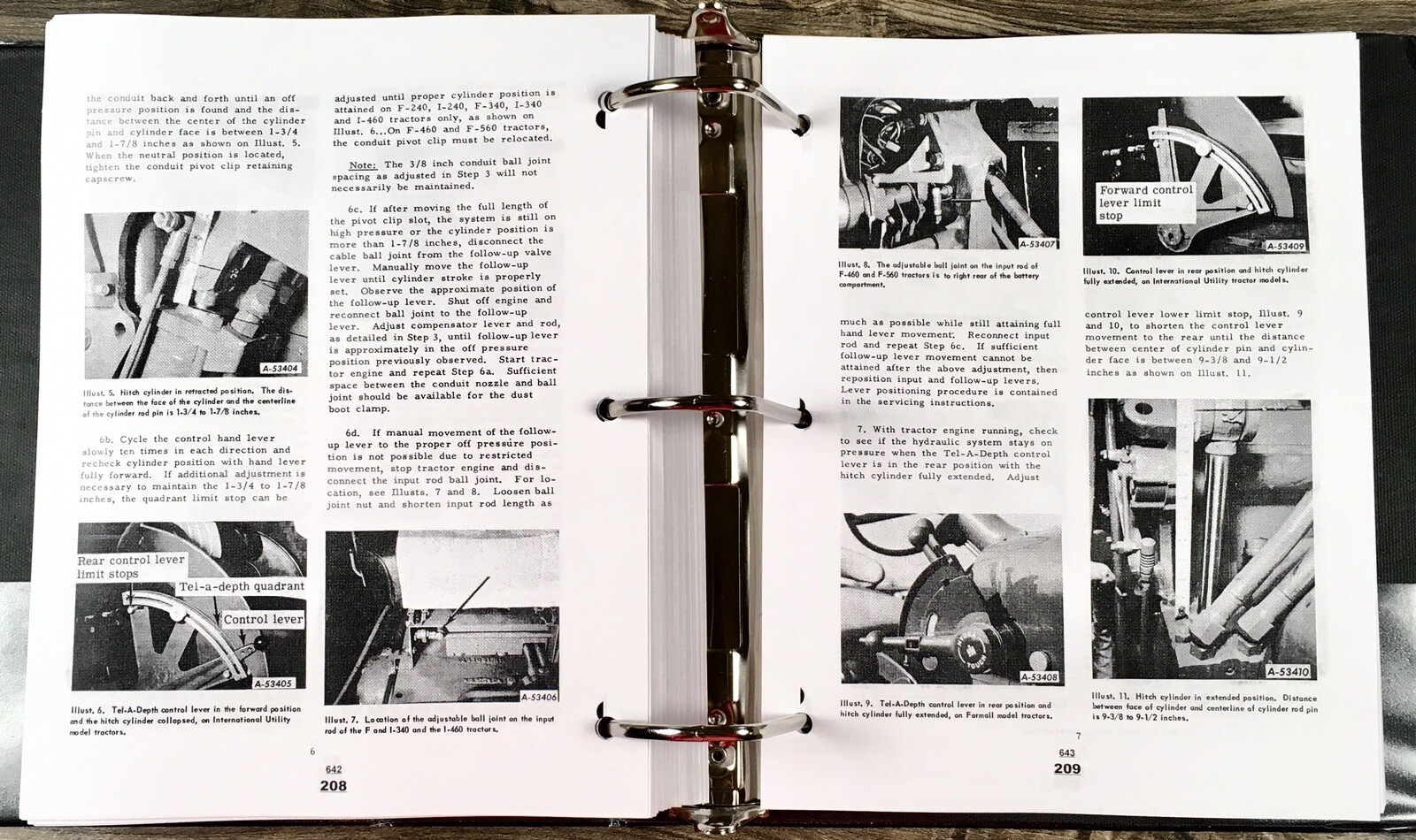 Farmall 400 450 W450 W400 Tractor Service Manual Repair Shop Book