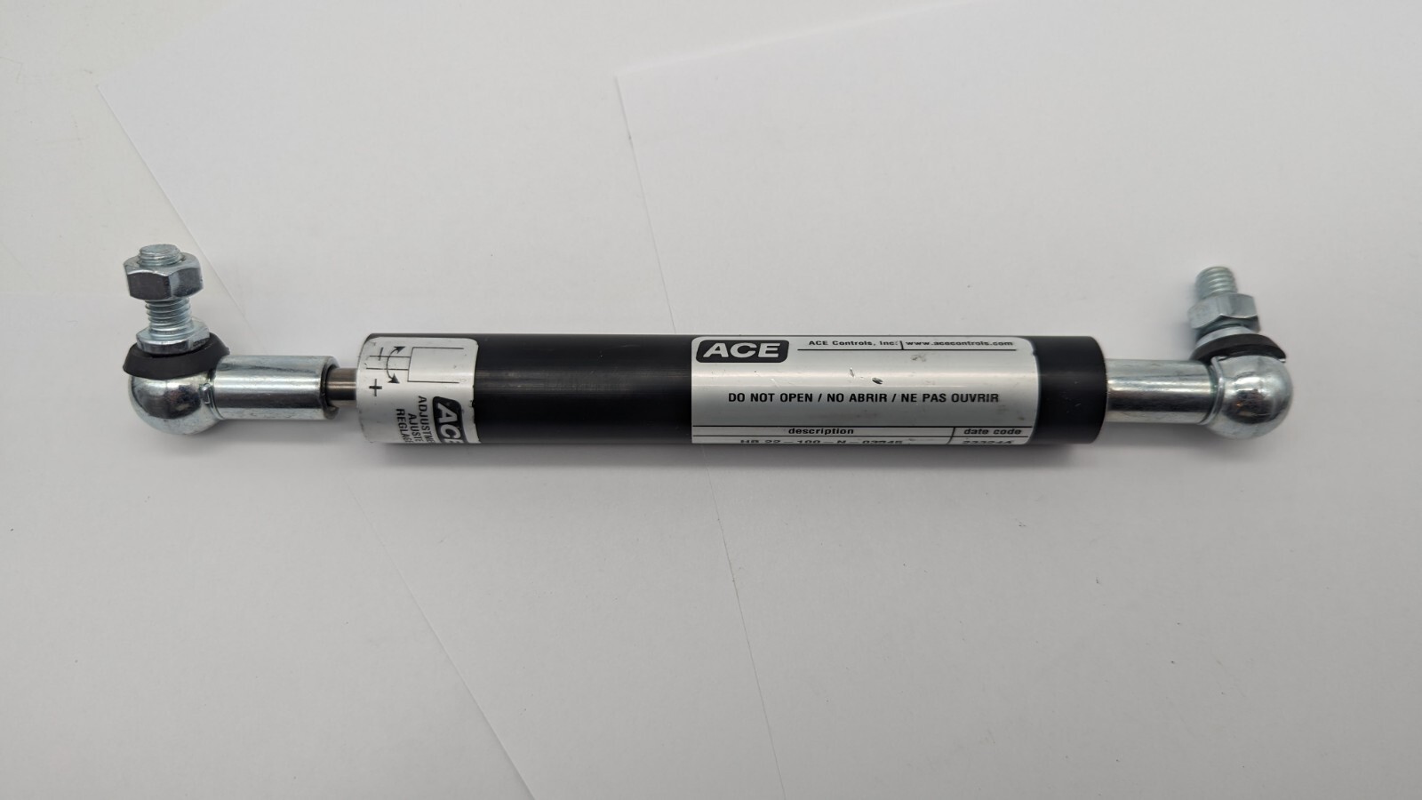 Adjustable ACE CONTROLS HB 22-100-N HYDRAULIC DAMPER STROKE 3.94″ MAX F 404LBS