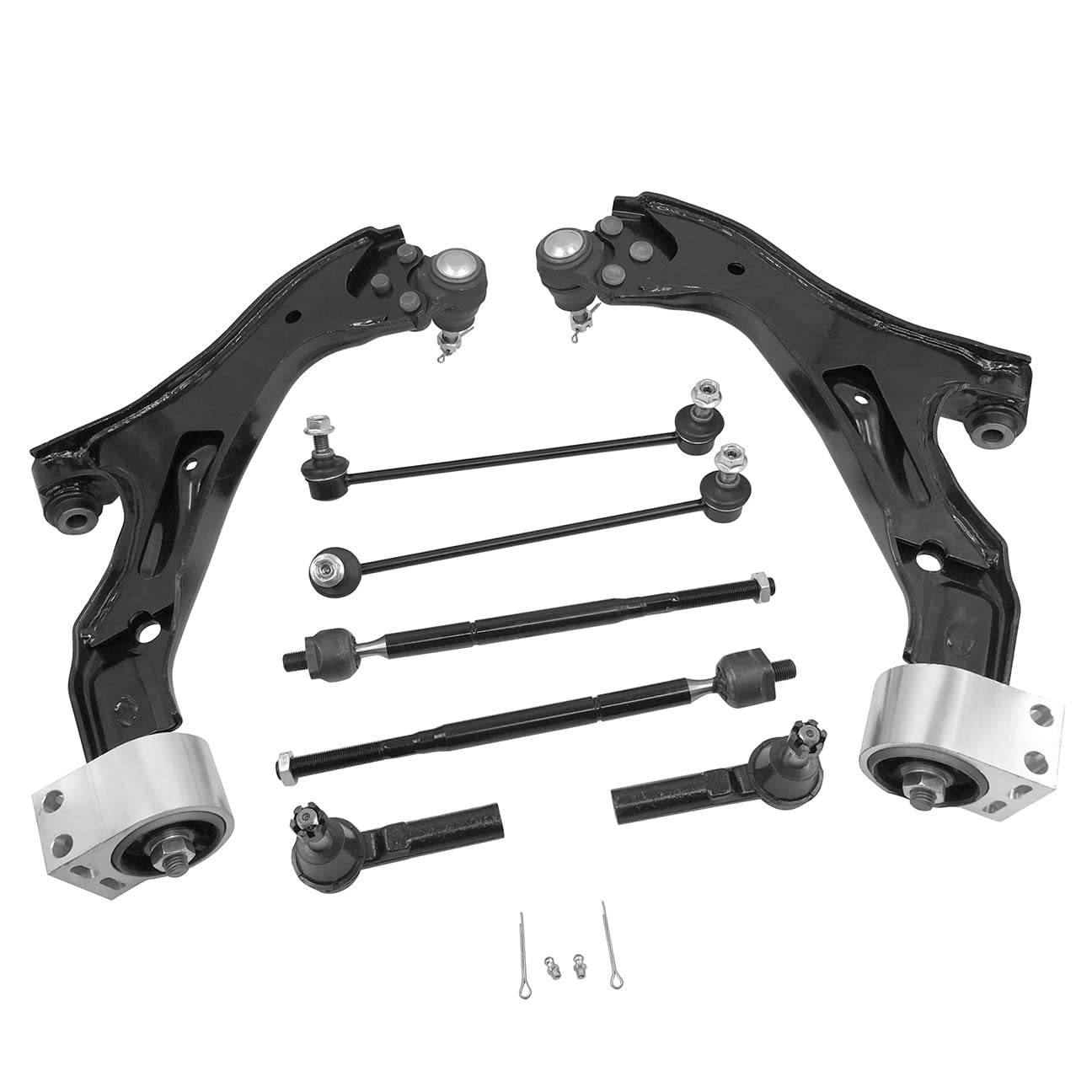 8PCS Suspension Kit Front Lower Control Arms Chevy Equinox Pontiac Torren