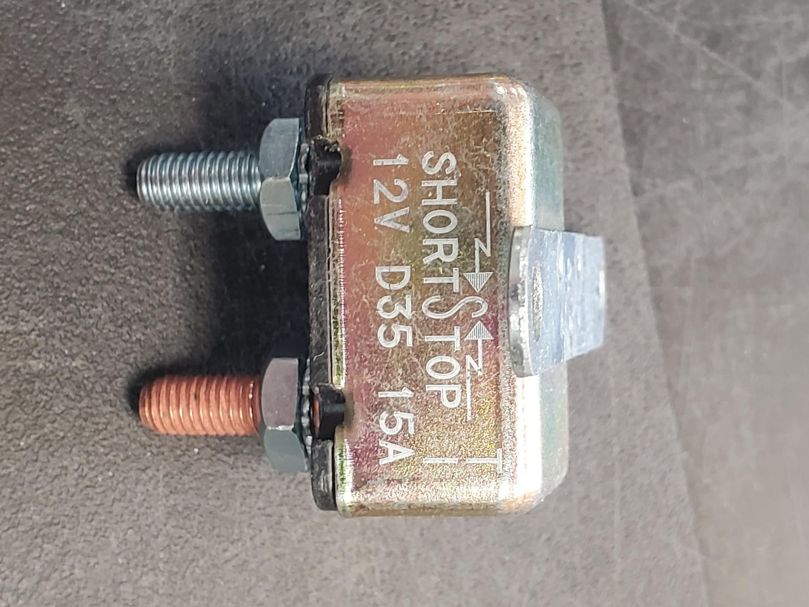Witonics Short Stop Circuit Breaker 50A Metal RT Bracket Type 1 12V (used for BP