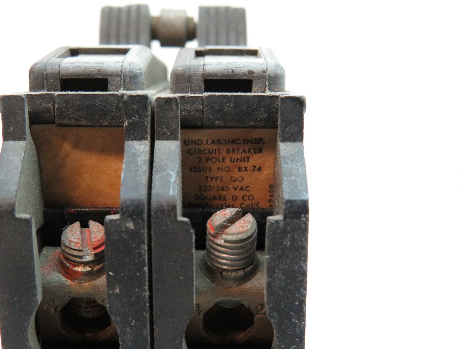 Square D QO230 30-Amp 2-Pole QO Circuit Breaker 30A 2P 120/240V, Older Style