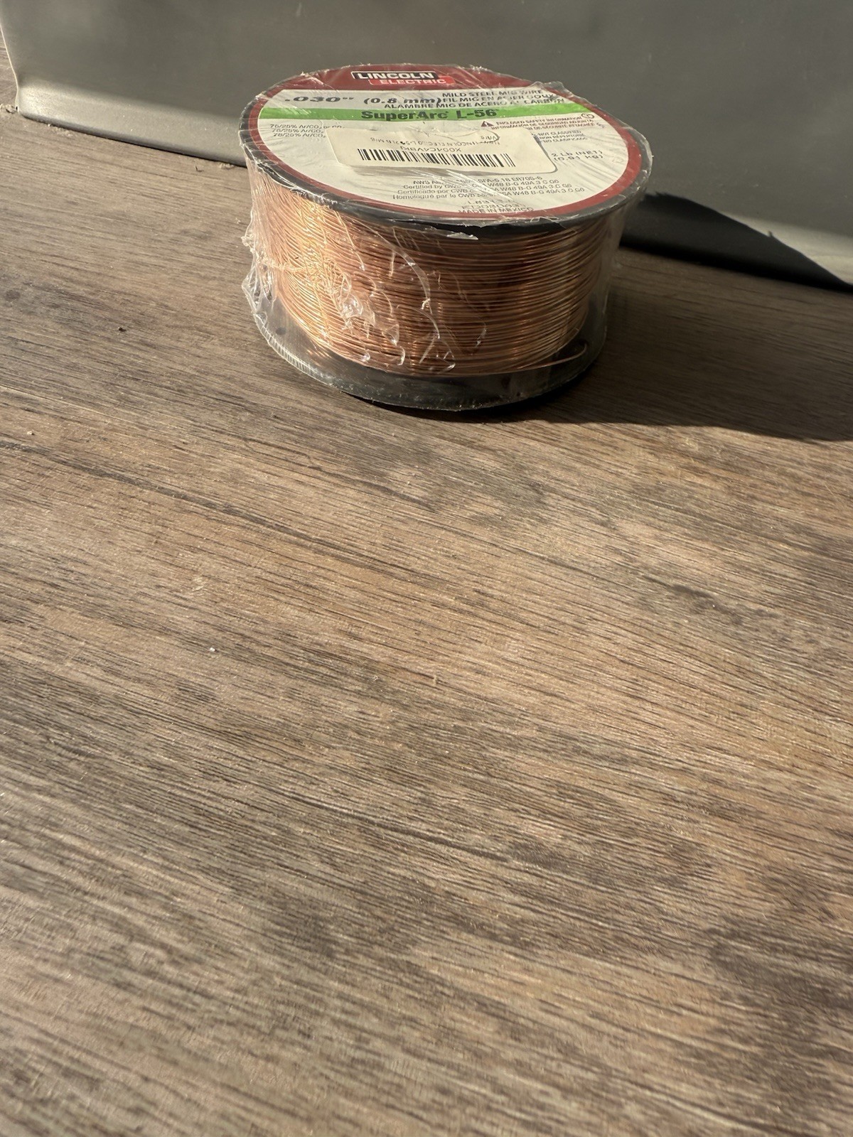 Lincoln Electric SuperArc L-56 Mild Steel Mig Wire .03″ .8mm Wire Feed Weld 2#