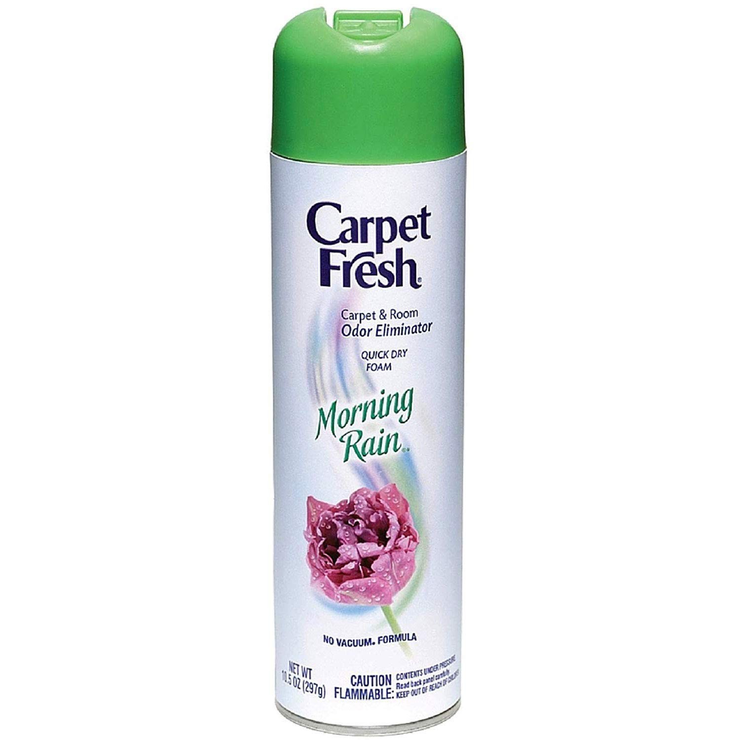 Carpet Fresh No Vacuum Freshener and Deodorizer Spray, Morning Rain (3 Pack)