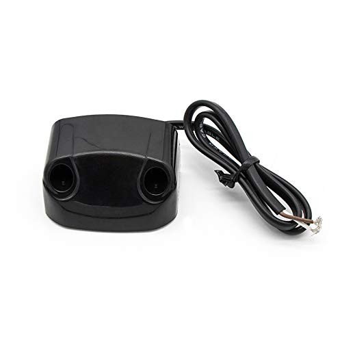 3″x1.6″ Surface-Mount 4 LED Trailer License Plate Lights Black 10V-30V DOT/SAE