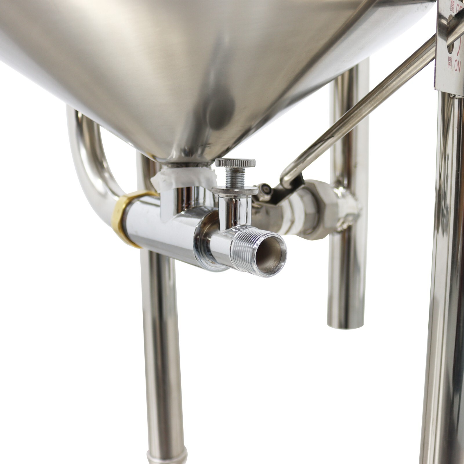 44lb Commercial Rice Washing Machine Automatic Rice washer 20kg Stainless Bucket
