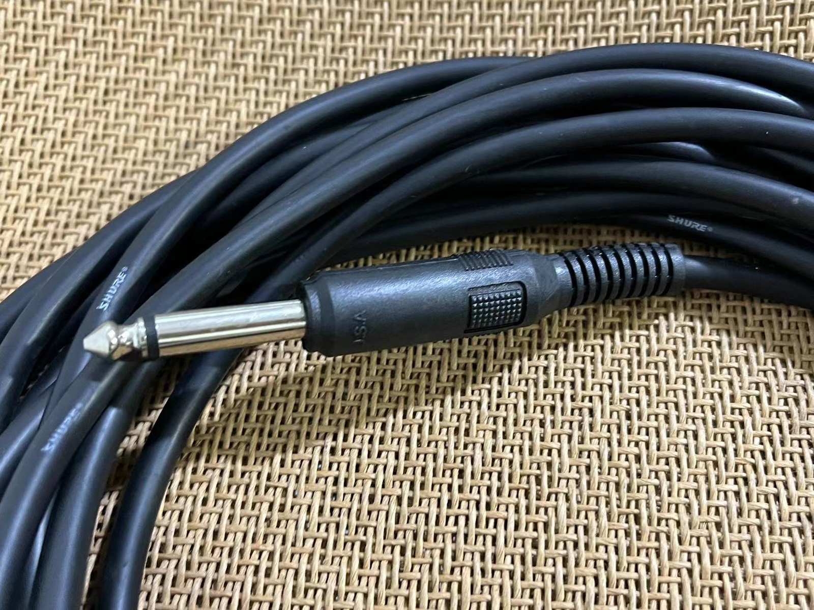 XLR 3-Pin Female to 1/4″ Plug TS Microphone Mono Cable Unbalanced Shielded Audio