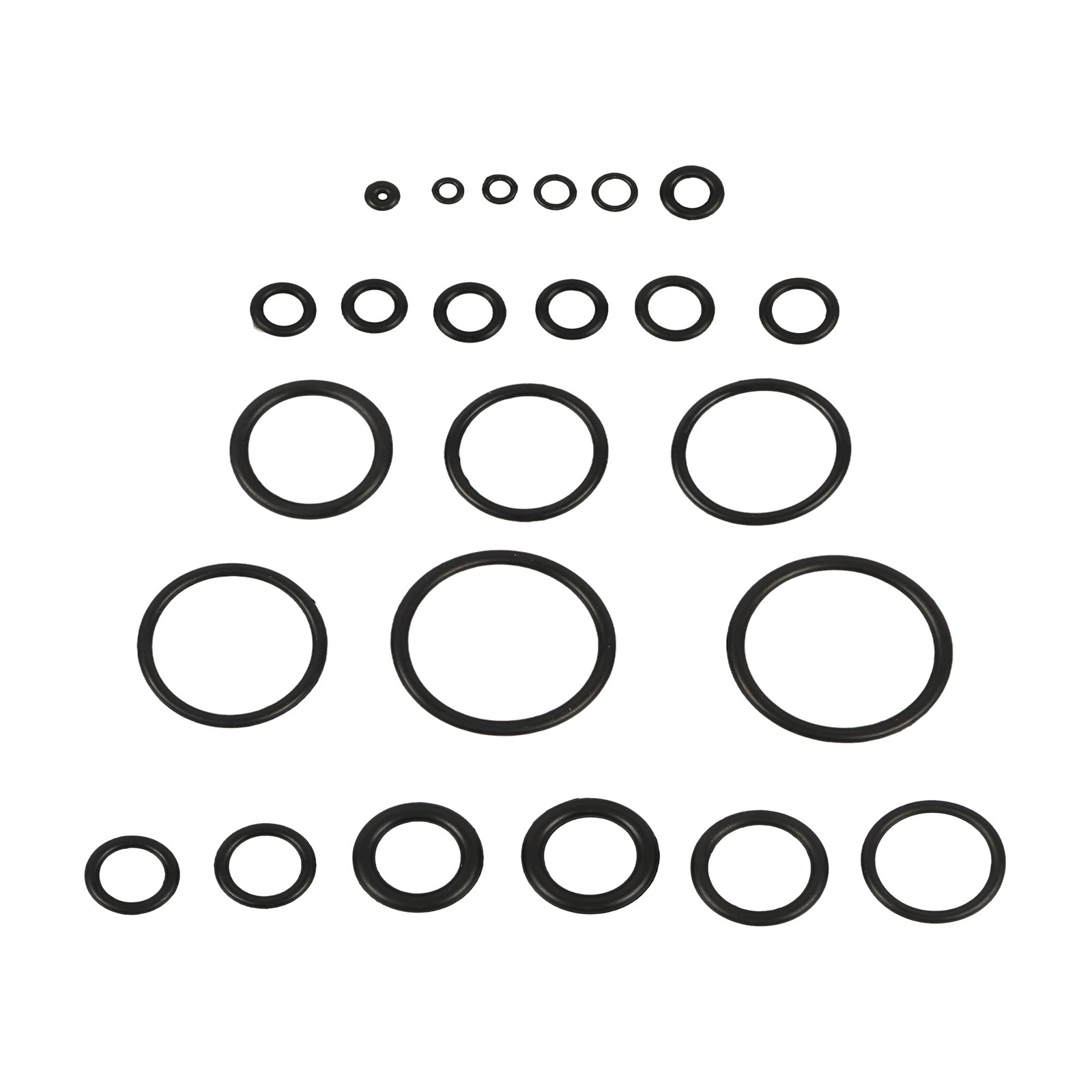 1020 Pcs O-Ring Kit 20 Sizes Nitrile Rubber Assortment Set, Oil & Heat Resistant