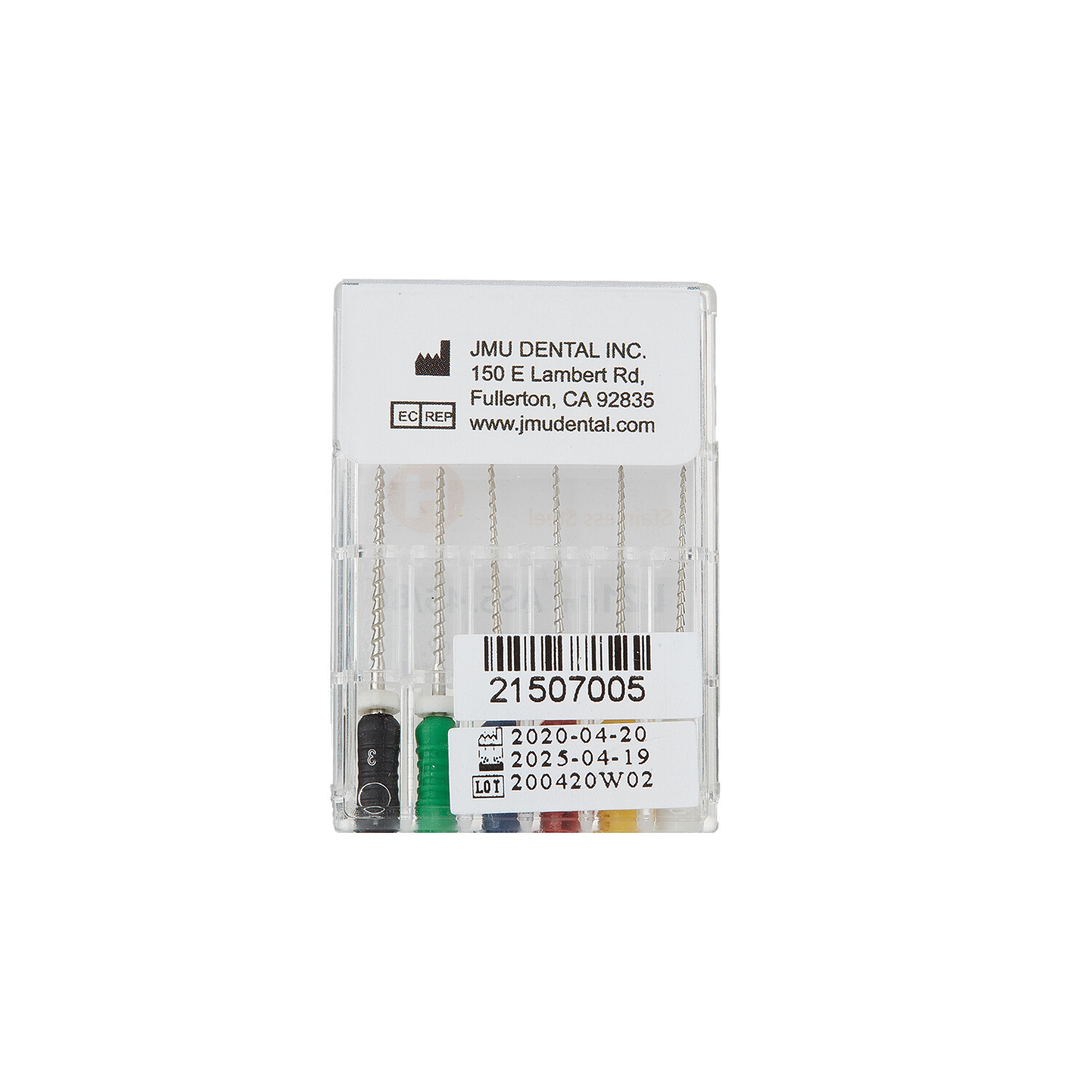 JMU Dental Endo Root Canal Files Stainless Steel H-Files 21/25/28/31MM #45-80