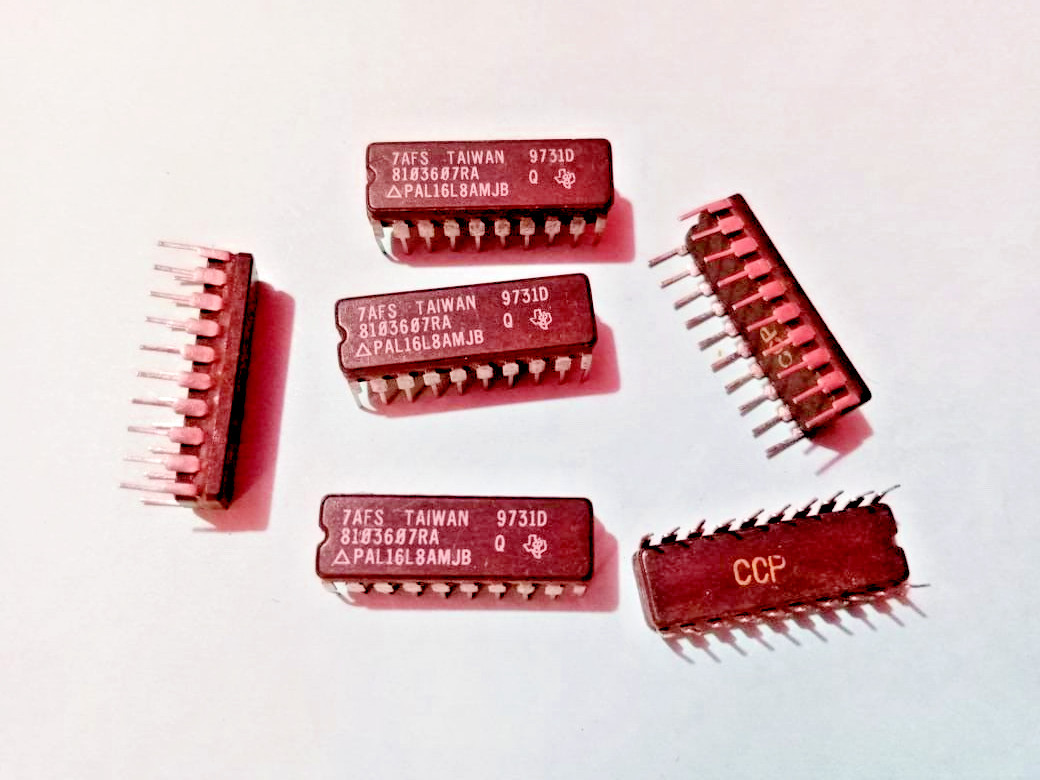 20PCS LOT- Texas PAL16L8AMJB SPLD – Simple Programmable Logic Device ICs- NEW