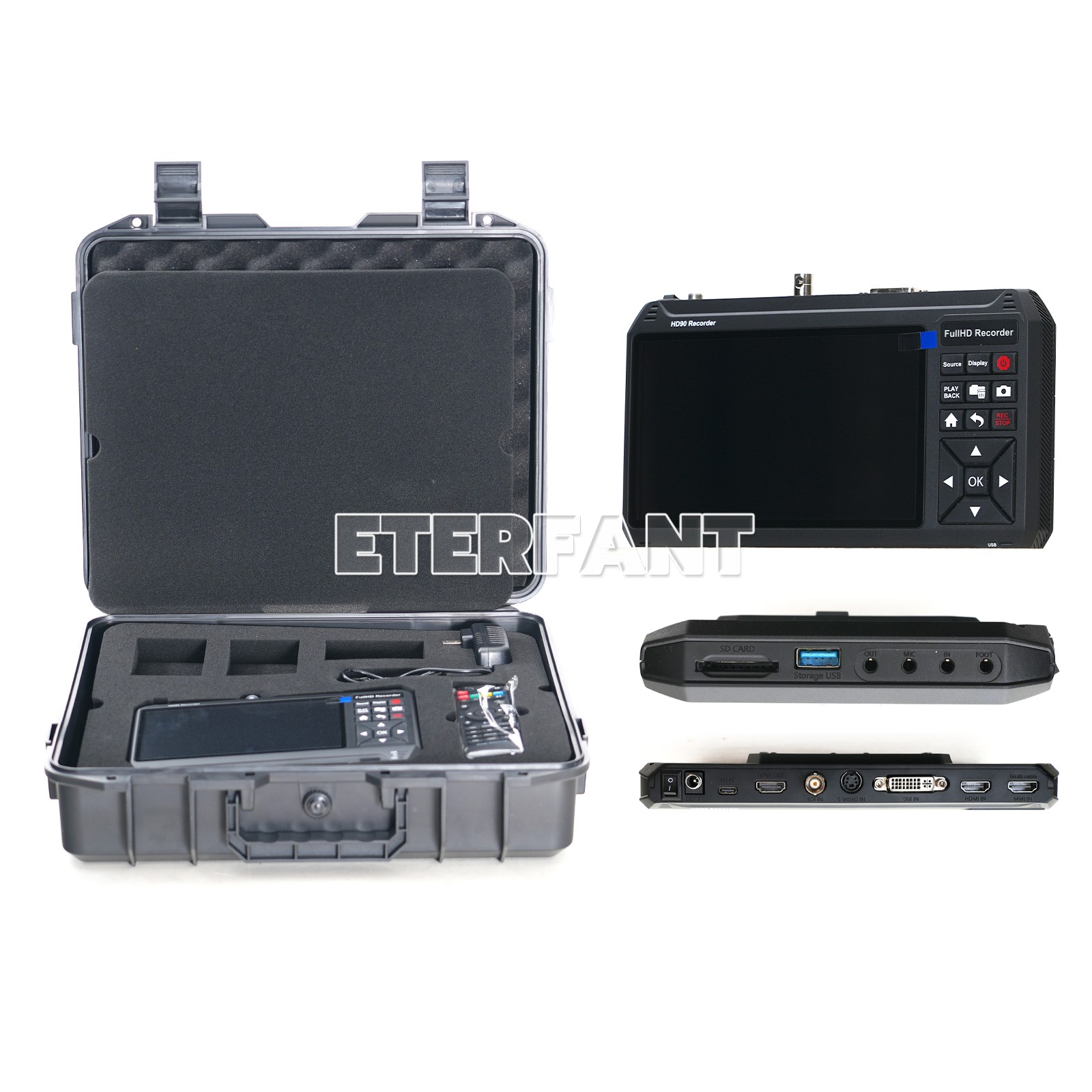 1080P 60Hz Portable Medical Surgical Recorder for Laparoscopy and Endoscopy HD90