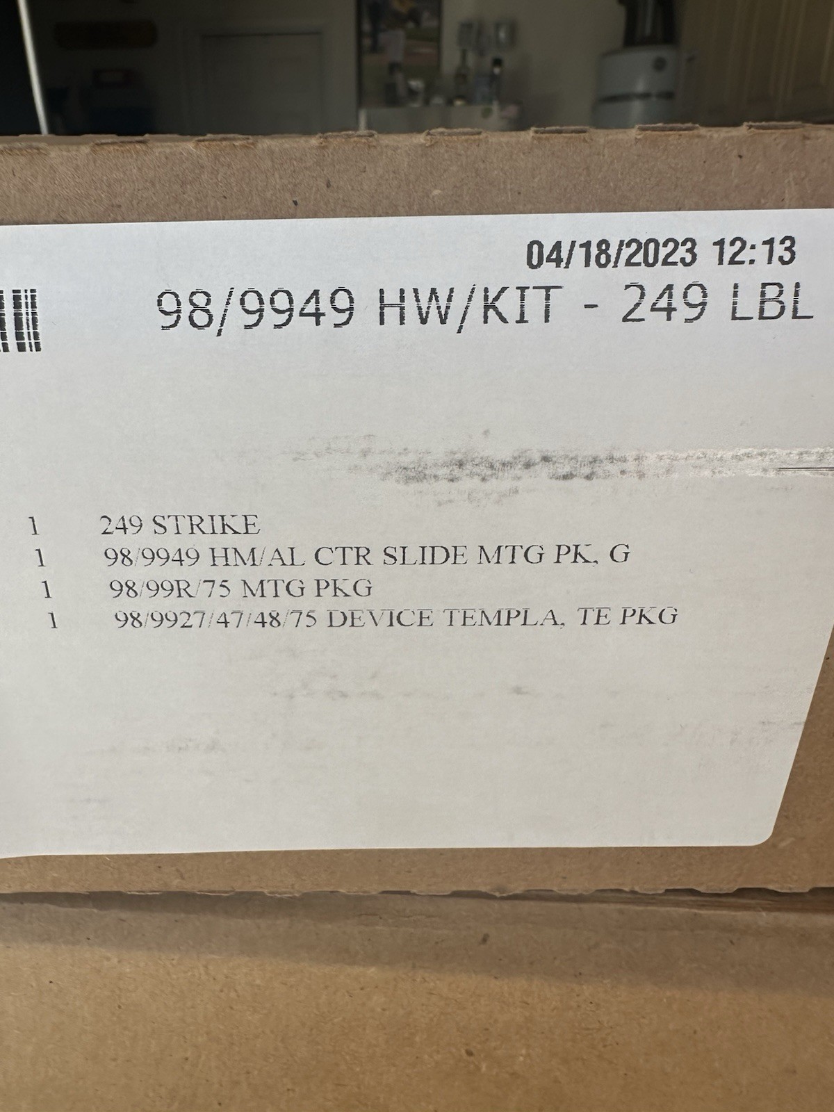 VON DUPRIN CD AX L US26D 4’ 9’2”-10’4”LHR 996 M81 249LBS PBT=US32D