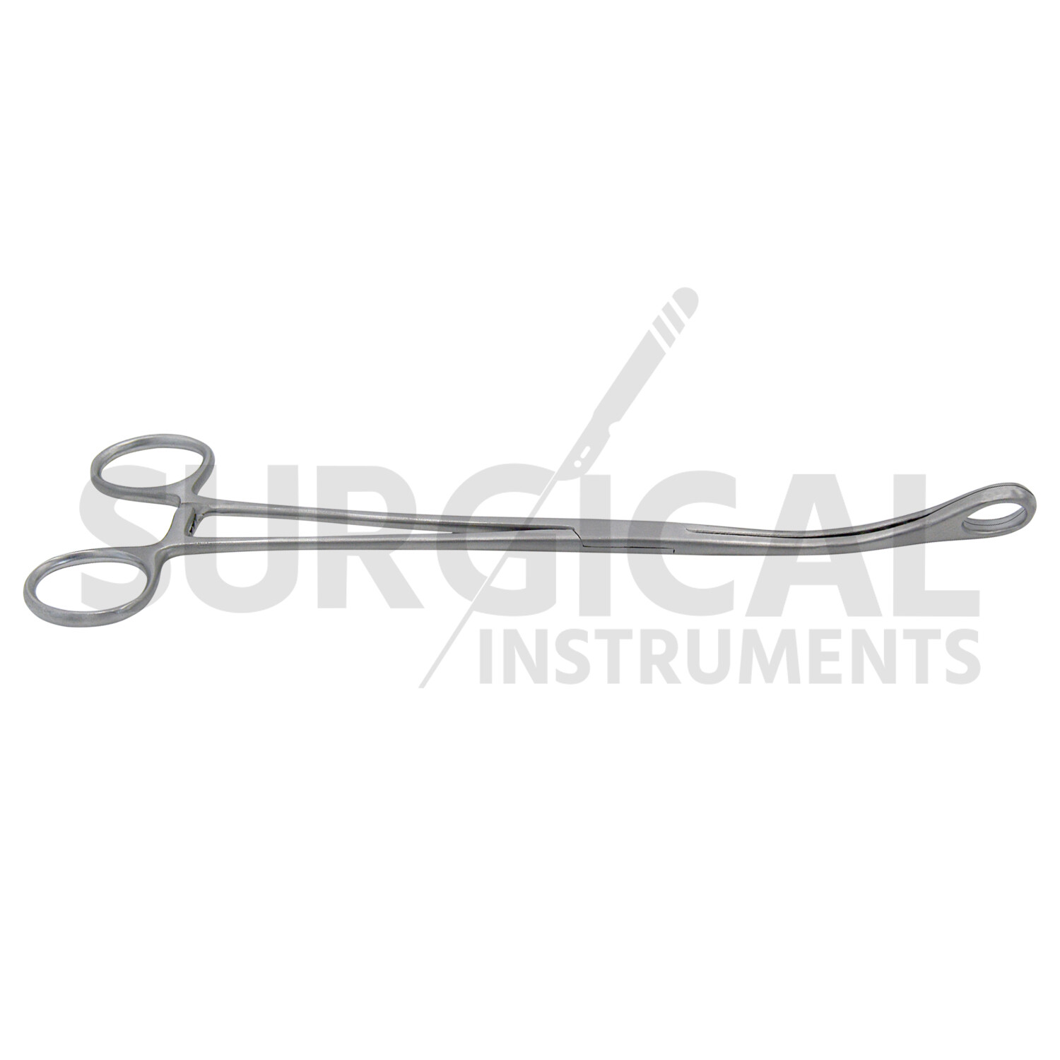 Sponge Forceps Surgical OB/GYN Smooth Jaw 9.5″ Curved Stainless German Grade