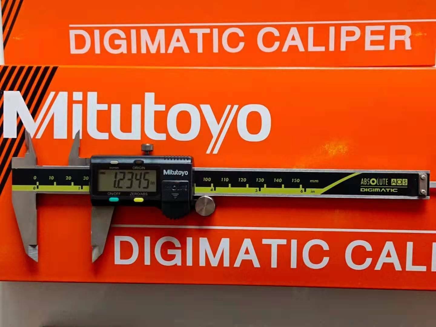150mm/0-6 Absolute Digital Digimatic Vernier Caliper Mitutoyo Japan 500-196-30