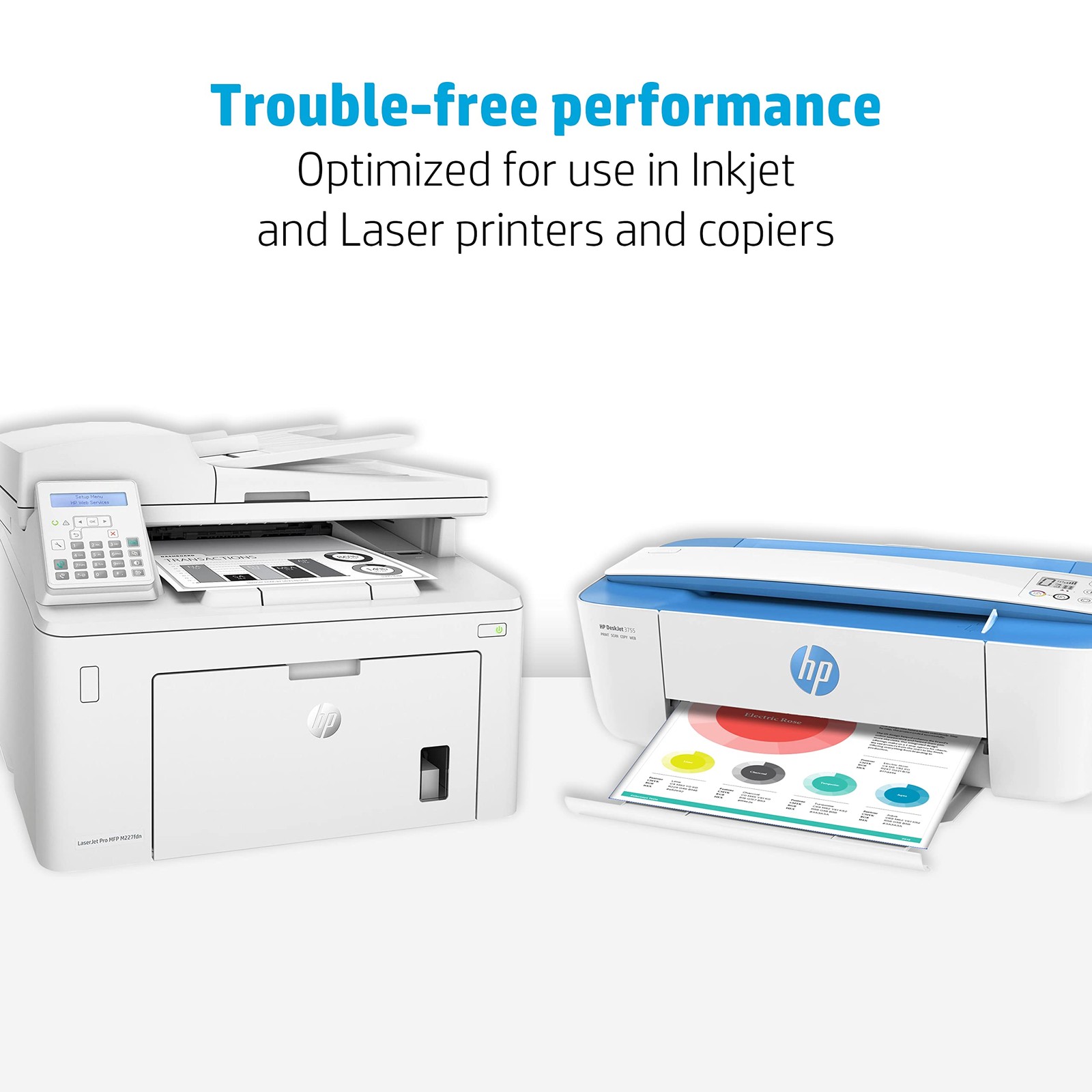 Printer Paper 8.5×11 in Copy and Print 20 lb 500 Sheets 1 Pcs