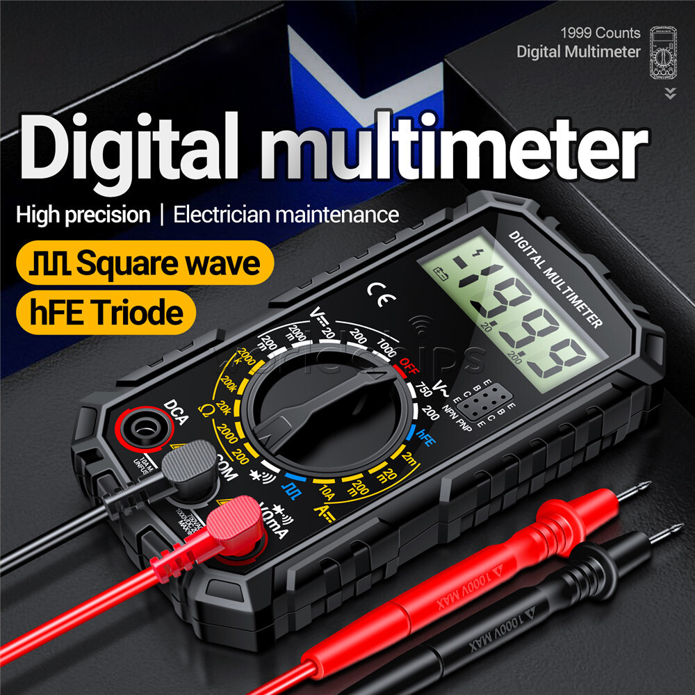 ANENG SZ308 Mini Digital Multimeter AC DC Voltage Current Resistance Meter 1999