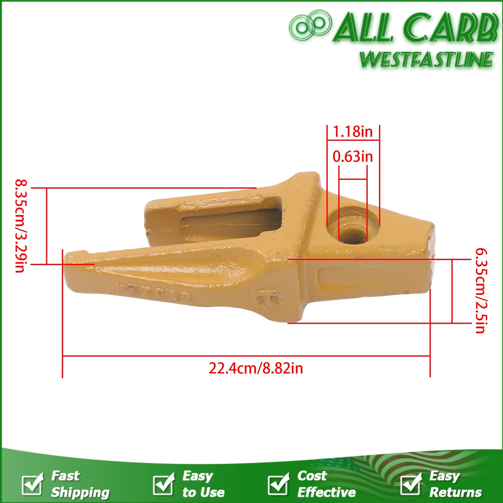 6Y3224 6Y-3224 Adapter Shanks ,Rock Teeth 6Y3222 Fit for Caterpillar E307/J225