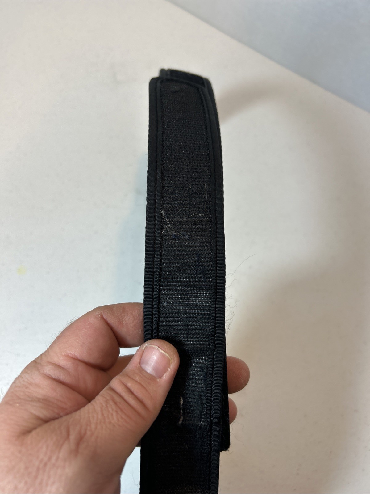 Bianchi Black Nylon Accumold Inner Liner Duty Belt Large – 40-46”