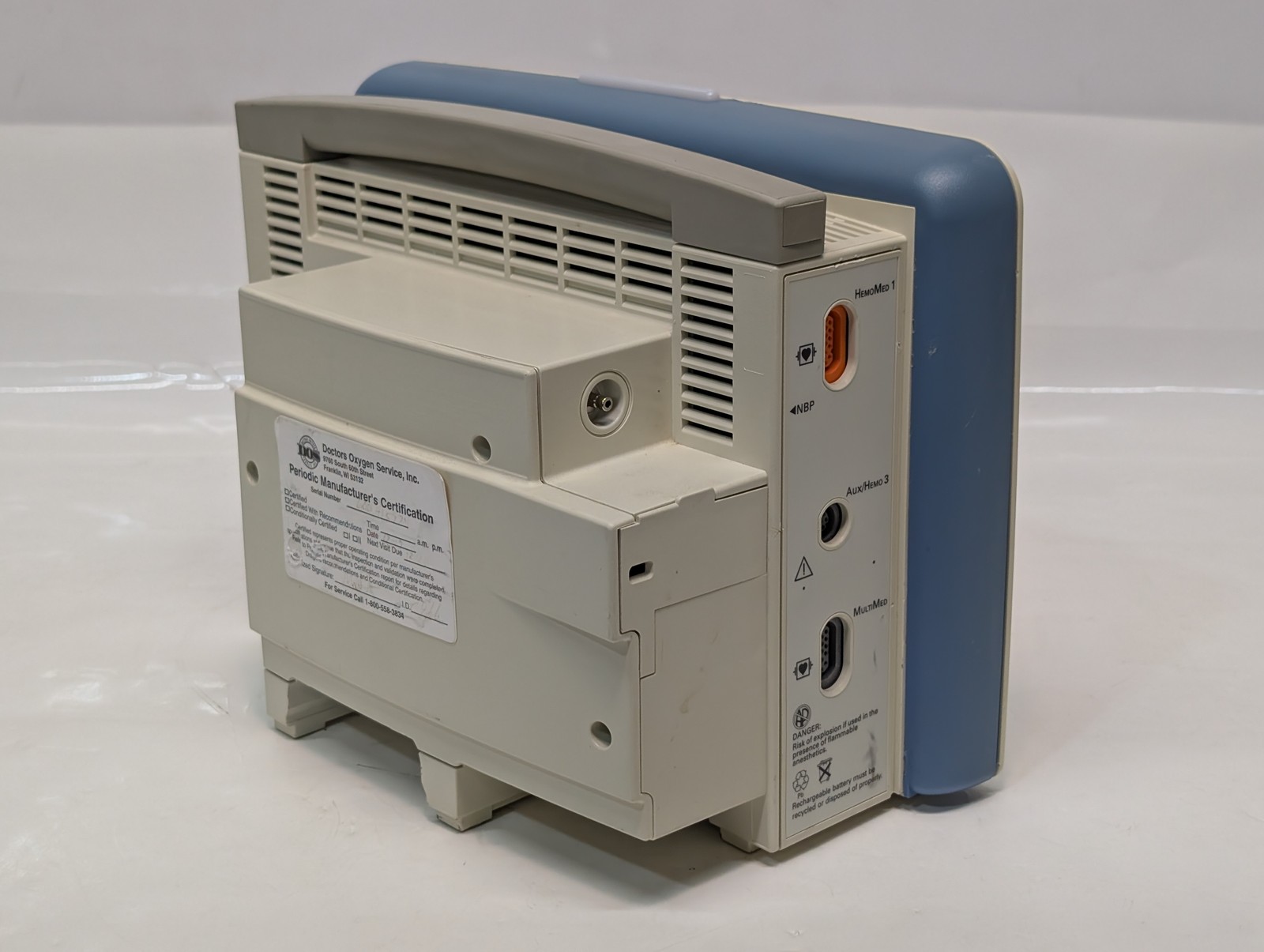 Drager Infinity Delta MS18597 patient monitor 11-15V medical as pictured