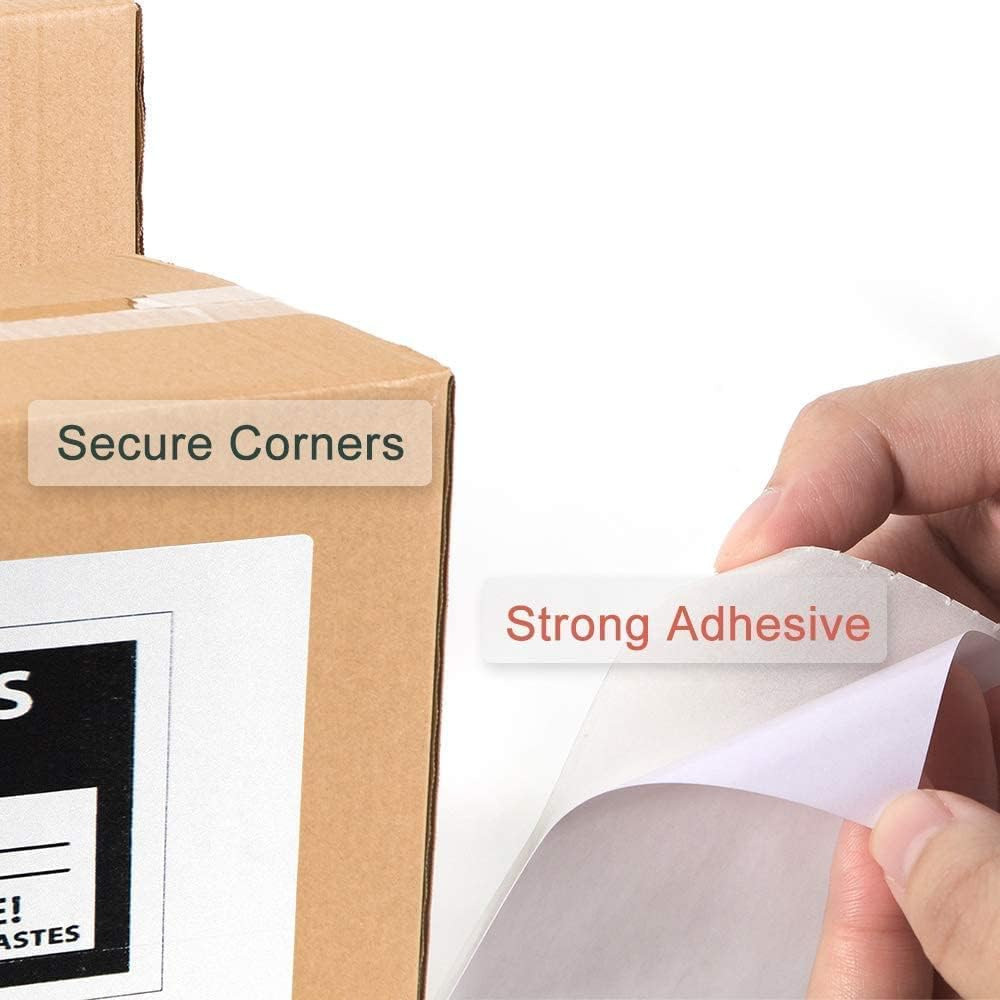 4″ X 6″ Fanfold Direct Thermal Labels, White Perforated Permanent-Adhesive Shipp