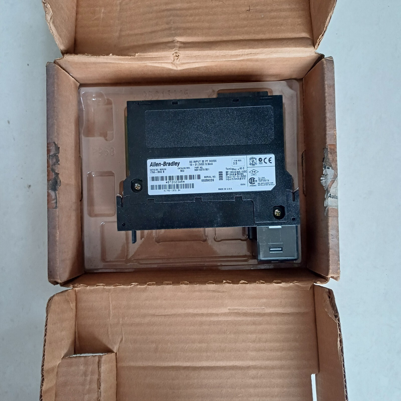 NEW ALLEN BRADLEY 1756 IB32 ControlLogix 32 Pt 12/24V Module AB 1756IB32 USA