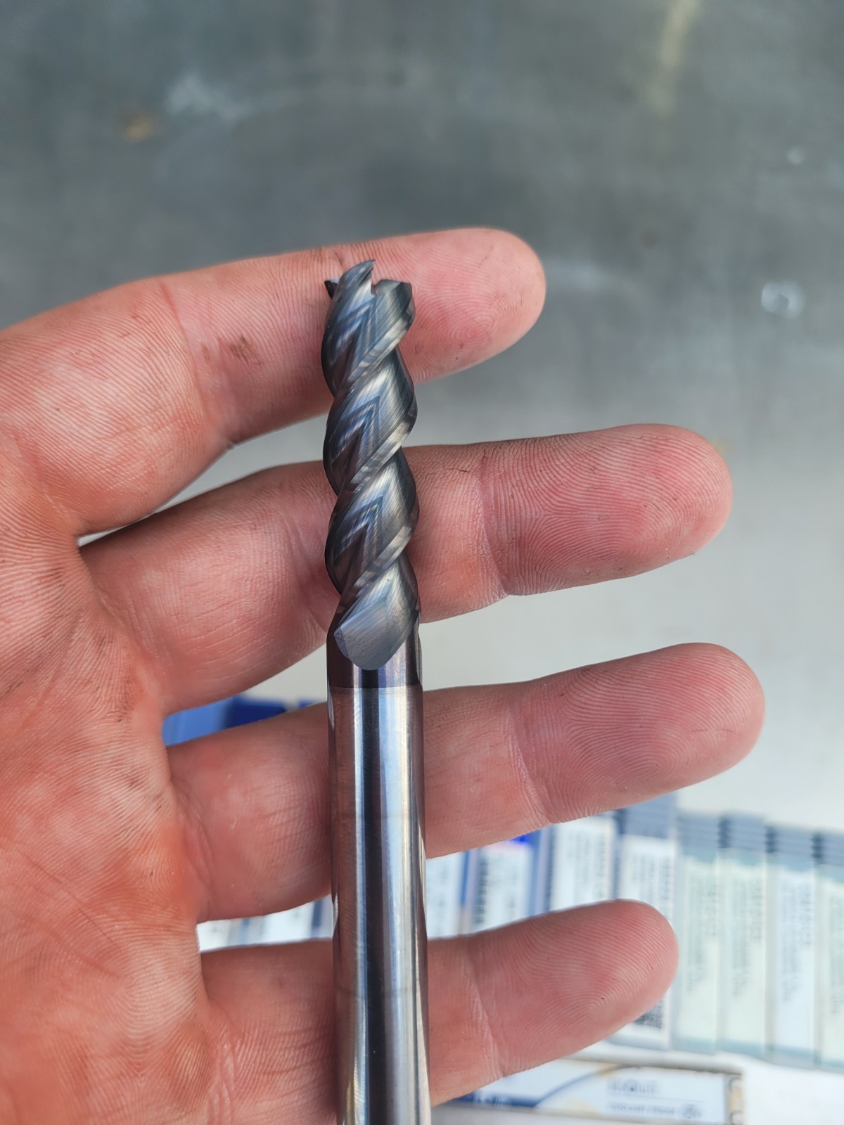 Tool Lot (Carbide Drills And End Mills)