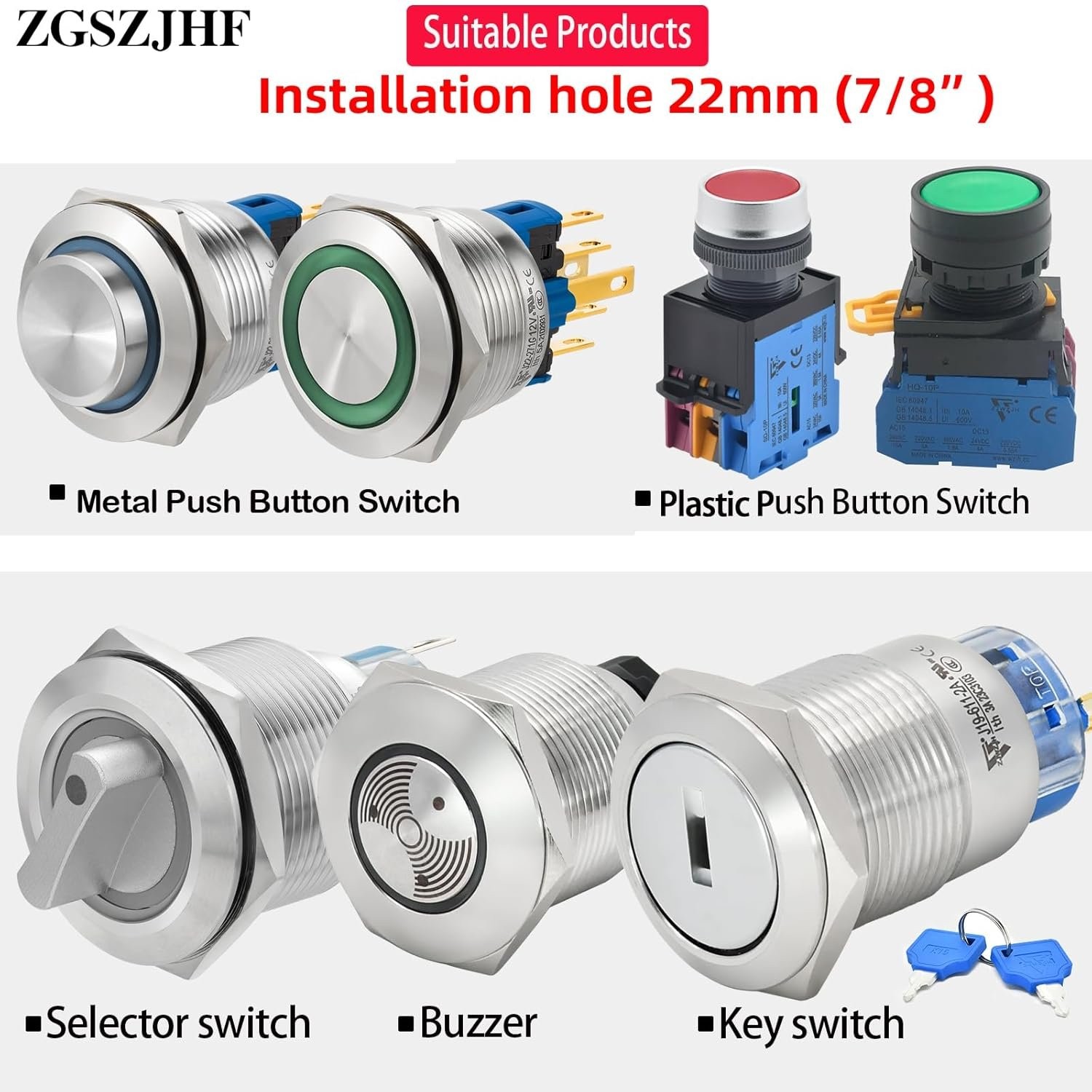Childproof Push Button Switch Cover 2Pcs Waterproof for Computer Power Button