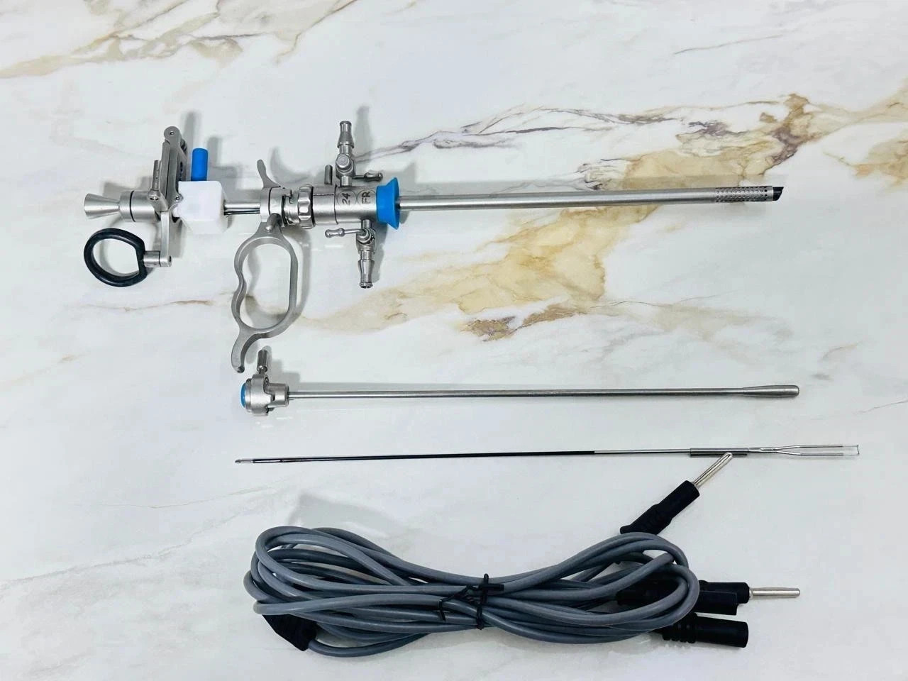 Hysteroscopy TURP Working Element Bipolar Passive Set 22FR for 2.9mm Scope
