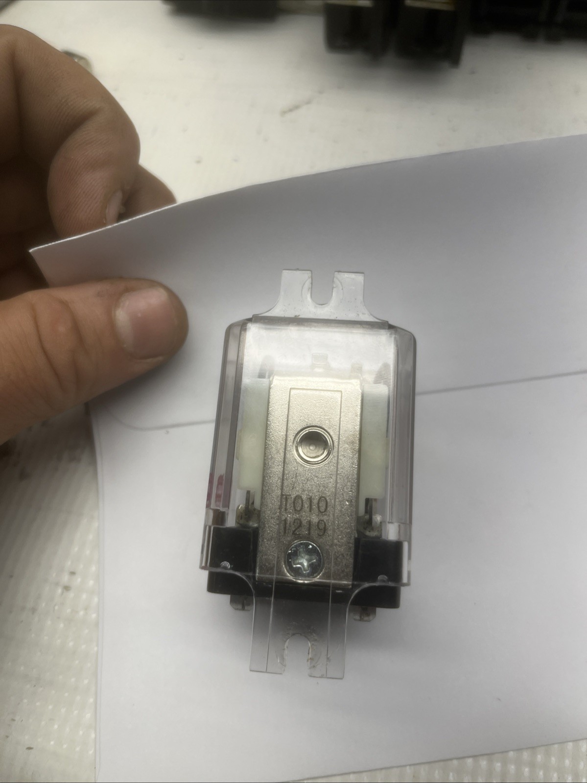 Potter Brumfield KUP-11D55-12 Ice Cube Relay 12 VDC 10 Amp DPDT Mounting Bracket