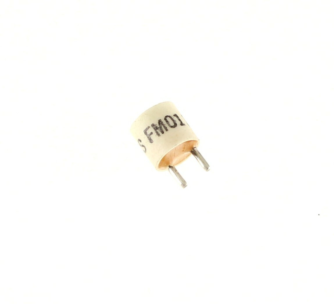 (2pcs) FM01125V4/10A Bussmann Fast-Acting Sub-Miniature Fuse .4A 4/10 Amp 125V