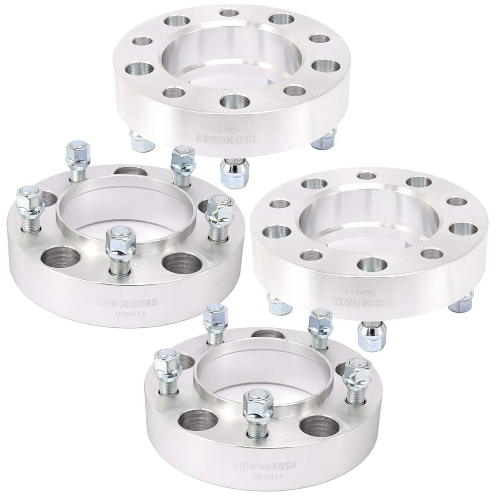 1.5 Inch Wheel Adapters 5×5.9 to 5×150 110mm Bore for Sequoia LX470 Tundra 4PCS